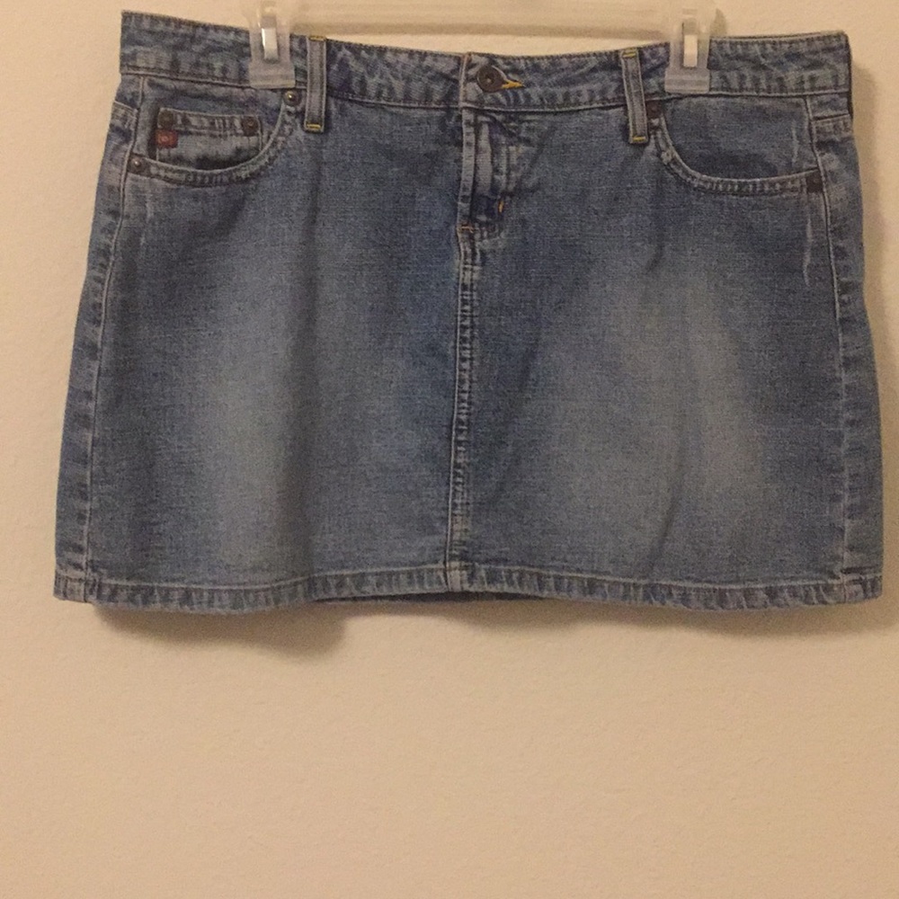 Blue jean skirt